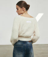 ANGORA PULLOVER KNIT_BLACK