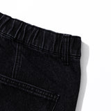 ダイアゴナルカットデニムパンツ