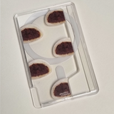 Steamed Bread MagSafe Transparent Card Wallet
