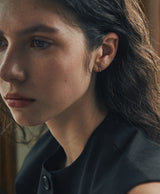 [925 silver] Deux.silver.196 / mini bout earring (gold)