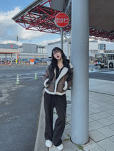 [MADE/UNISEX] buckle high neck mustang crack.ver