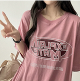 Ix ピグメントボクシーフィット半袖Tシャツ