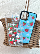 いちごスマホケース