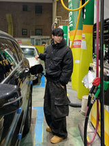 ブラッシュドミリタリーカーゴスウェットパンツ