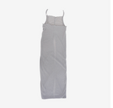 Chatier slit sleeveless dress