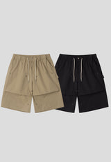 Rain Double Knee Bermuda Pants 2C