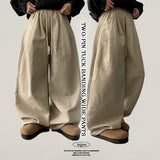 [short, basic, long choice*] League banding pintuck cotton wide pants (4 colors)
