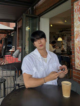 Oen Nylon Roll-Up Shirt