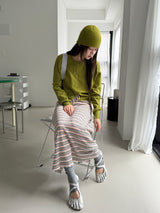 2! 3! button cardigan 