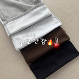 モテヒーティングフリースカーゴワイドパンツ