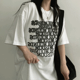 フェイクショートスリーブドtシャツ