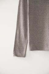 ベーシックタートルネックTシャツ (モカ)