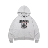 RIDER 1989 Crop Hoodie Zip-up (SCJSTD-0262)