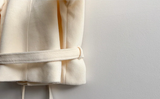 Pony Thick Belt Double High Neck Coat