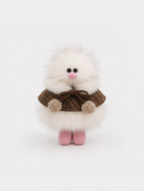 Keyring Acc 'Winter Check Cape’ - 2 Color