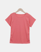 Coolber Round Neck Short Sleeve T-Shirt