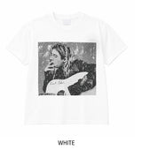 Grunge Vintage Photo Print Short Sleeve T-shirt