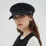 VA Curved Stud Matroos Cap / Black