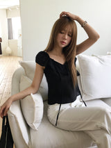 Petal drift blouse