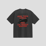 BLACK CAT T SHIRT