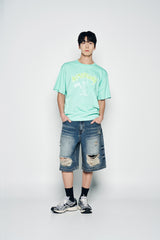 25SS フローエイリアンショートスリーブTシャツ エメラルド