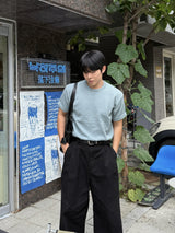 Log bookle round knitwear