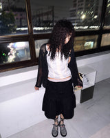 (2color) Daisy Sheer Net Cardigan