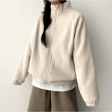 [3 sizes*/unisex!]エルティキャンパスフリースジップアップ