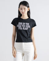 HFF スリムフィット Tシャツ ブラック