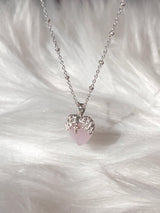 Seraphim Necklace(Pink,Opal)
