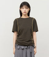 レジャー スリム トップ
