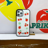 CHERRY TOMATO GLASS BUMPER CASE