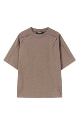 Patch Textured Cotton Tee