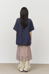 ウィッチ カットオフ チェック シャツ