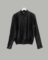 track leather jacket