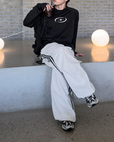 Face Track Line Snap Pants