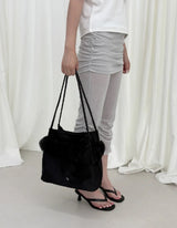 Frillish shoulder bag (black)