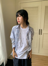 [unisex] Murre Loose Fit Printing Short Sleeve Tee