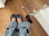 dot tabi flat shoes