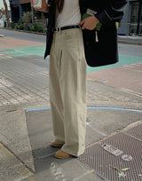 wide pintuck pants