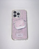 Angel Veil Lace Gel Hard Phone Case