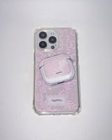 [magsafe]Angel Veil Lace Gel Hard Phone Case