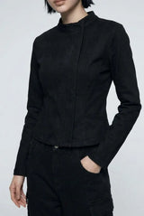 26FW★ [ EEUN MADE ] Slim Suede Jacket