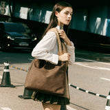 ROUEN Suede Shoulder Bag