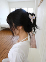 flower hair clip