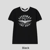 スピーディープリント リンガー 半袖Tシャツ