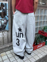 Untitled シンボルバルーンスウェットパンツ Gray