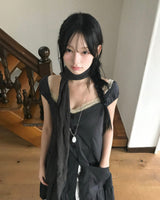 [wrinkle] whipping autumn long scarf