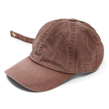 ピグメントカリフボールキャップ BROWN  / CHACOAL