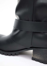 Simple Cover Mid Boots